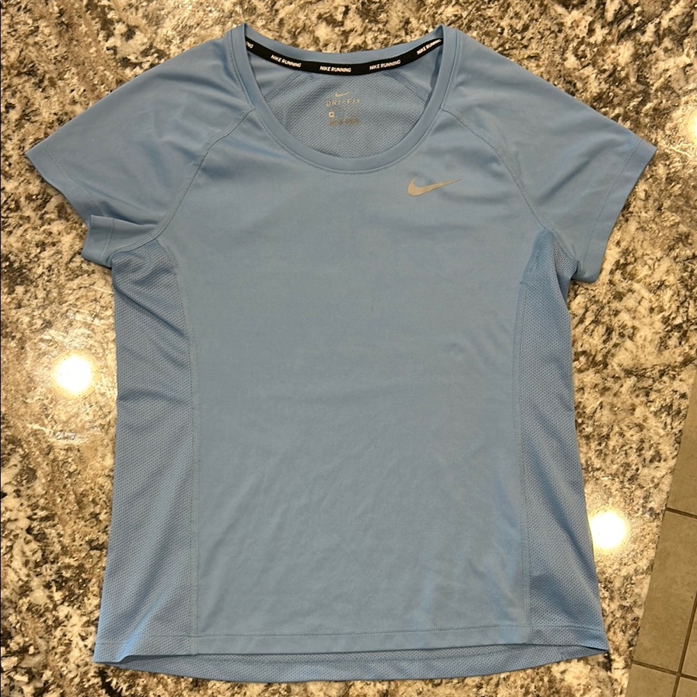 Nike Women's Blue Athletic Top